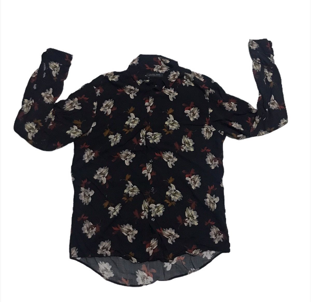 Zara Zara flower fullprint shirts Size US M / EU 48-50 / 2 - 1 Thumbnail