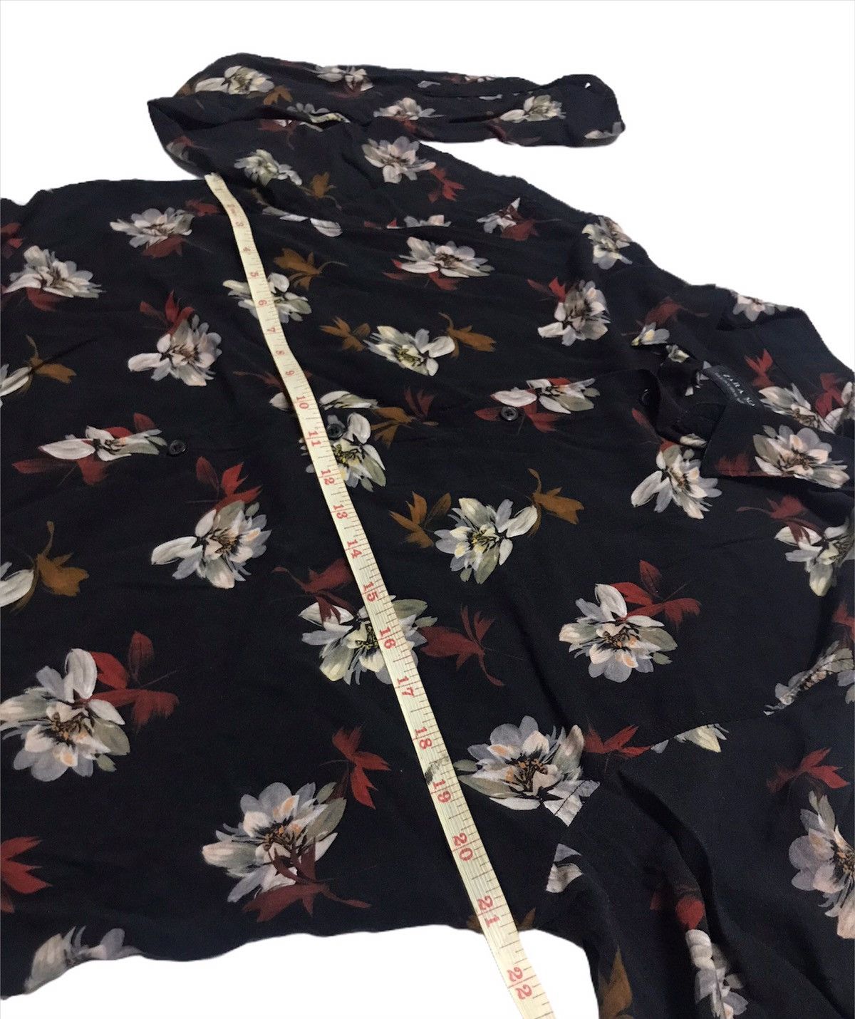Zara Zara flower fullprint shirts Size US M / EU 48-50 / 2 - 4 Thumbnail