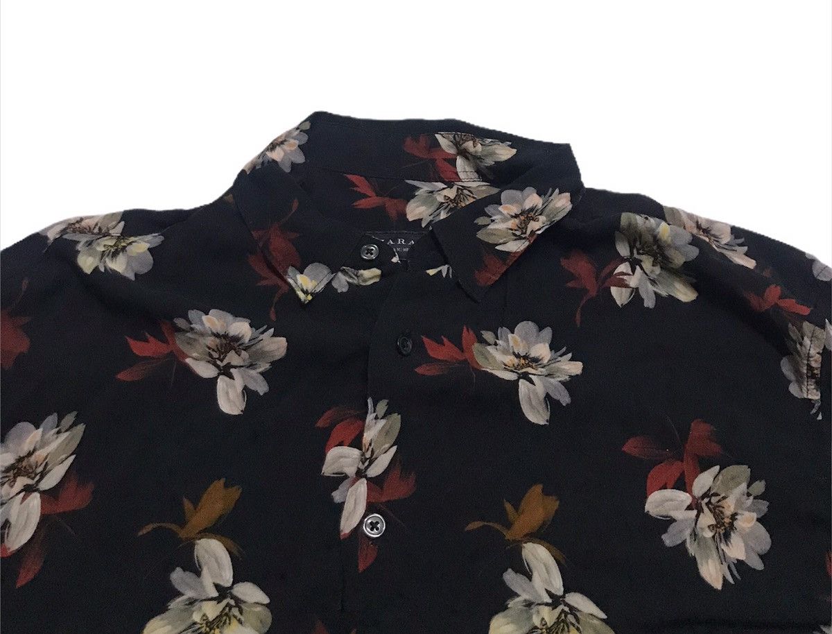 Zara Zara flower fullprint shirts Size US M / EU 48-50 / 2 - 3 Thumbnail