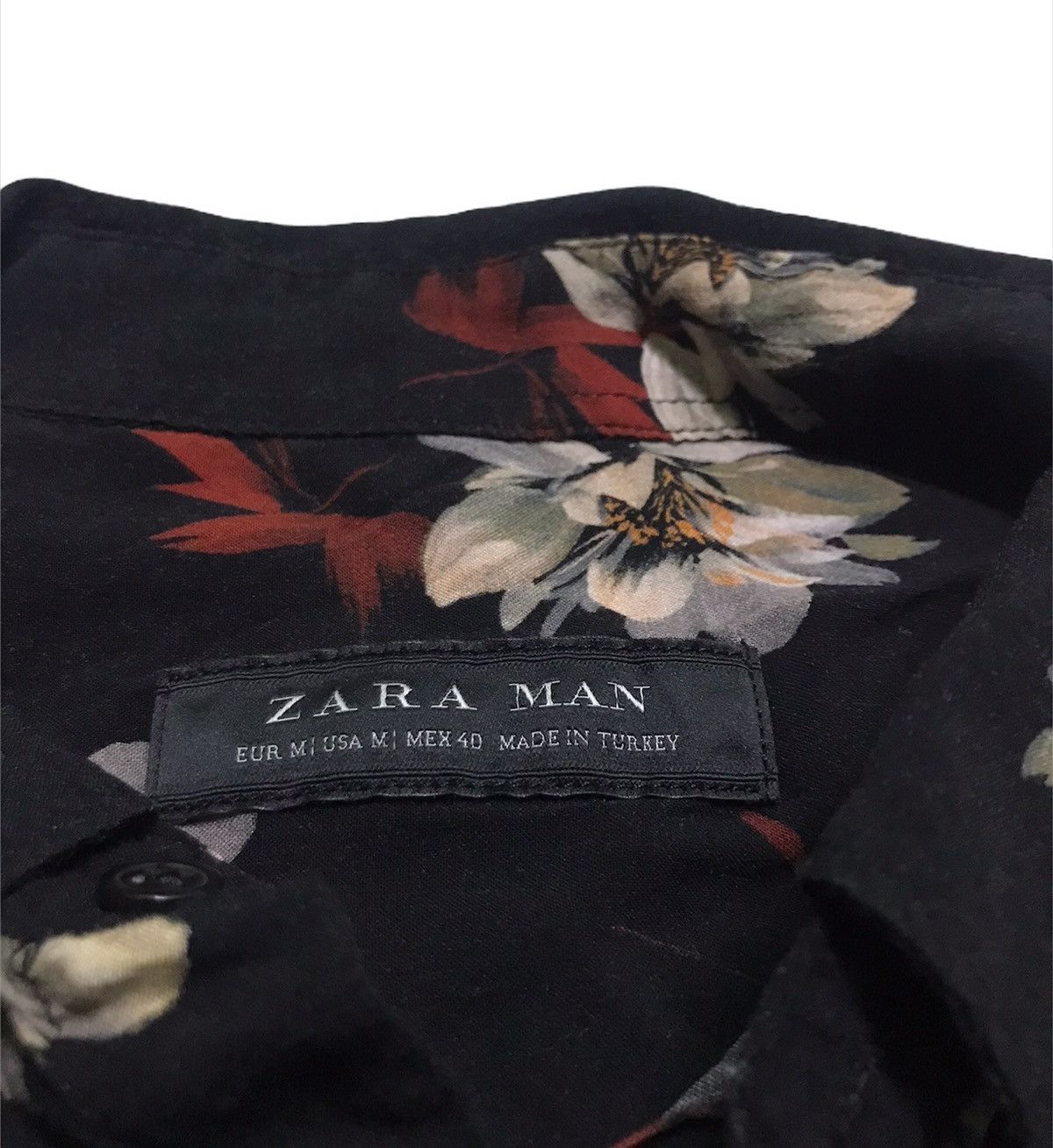 Zara Zara flower fullprint shirts Size US M / EU 48-50 / 2 - 2 Thumbnail