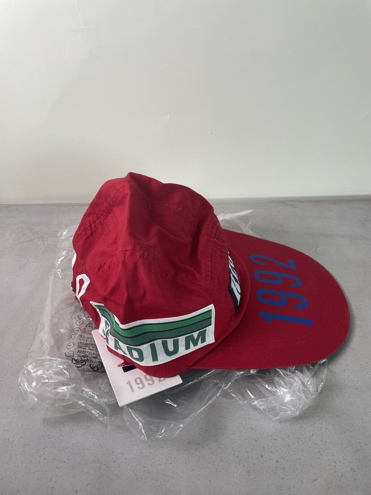 Polo Ralph Lauren Polo Ralph Lauren Stadium Long Bill Red 1992 P-Wing S/M - Size ONE SIZE - 4 Thumbnail