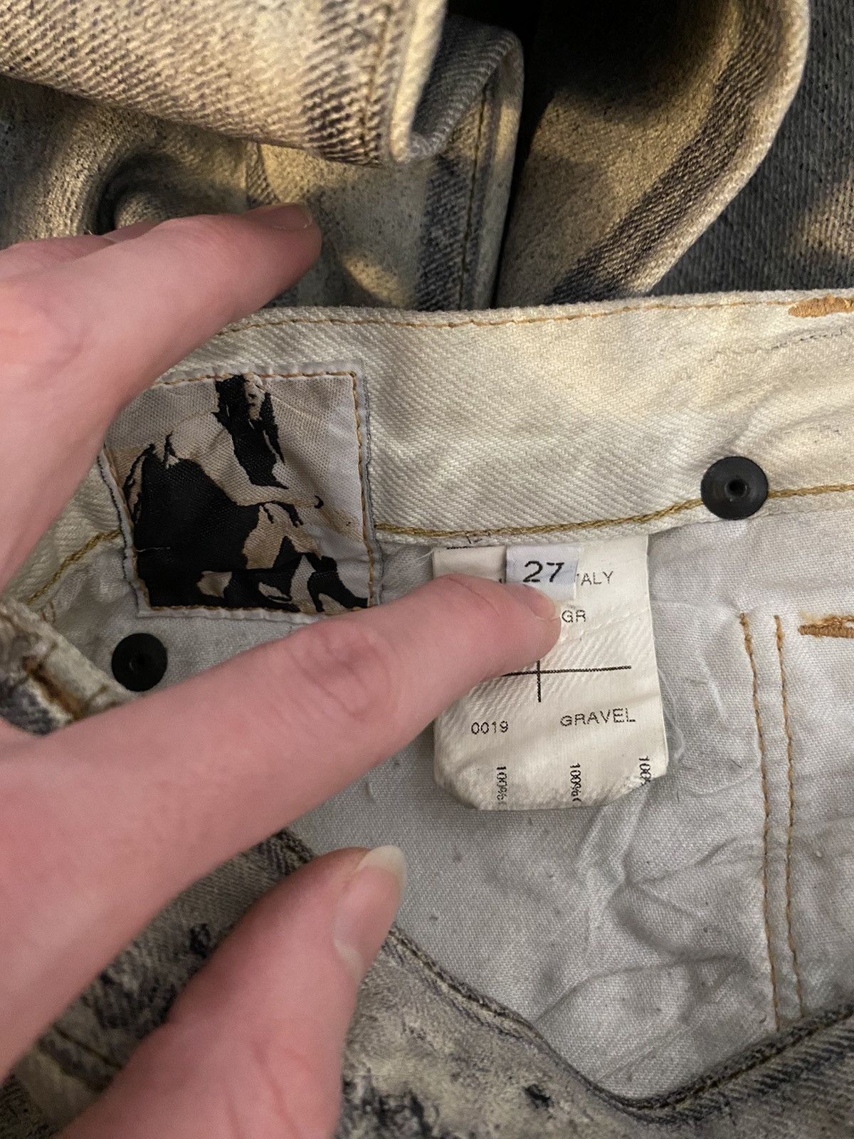 Rick Owens × Rick Owens Drkshdw Rick Owens Gravel Jeans Size US 27 - 5 Thumbnail