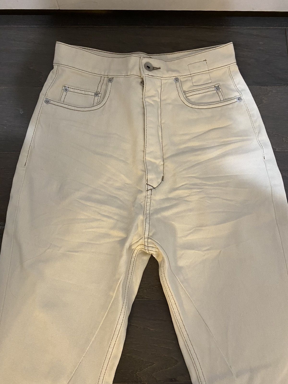 Rick Owens × Rick Owens Drkshdw Rick Owens Bolan Denim Size US 27 - 2 Thumbnail