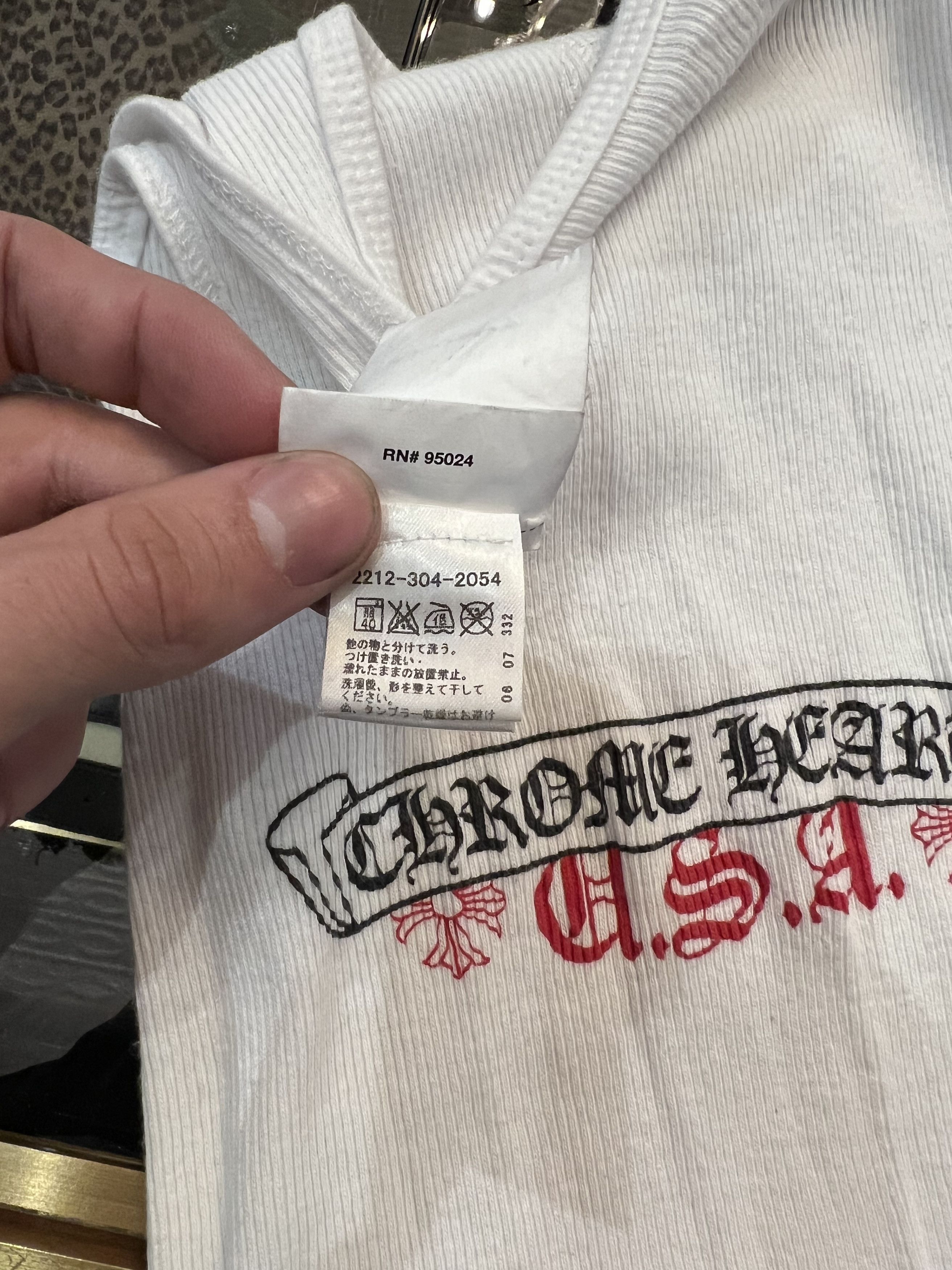 Chrome Hearts Chrome hearts USA summer tank top Size US M / EU 48-50 / 2 - 9 Thumbnail