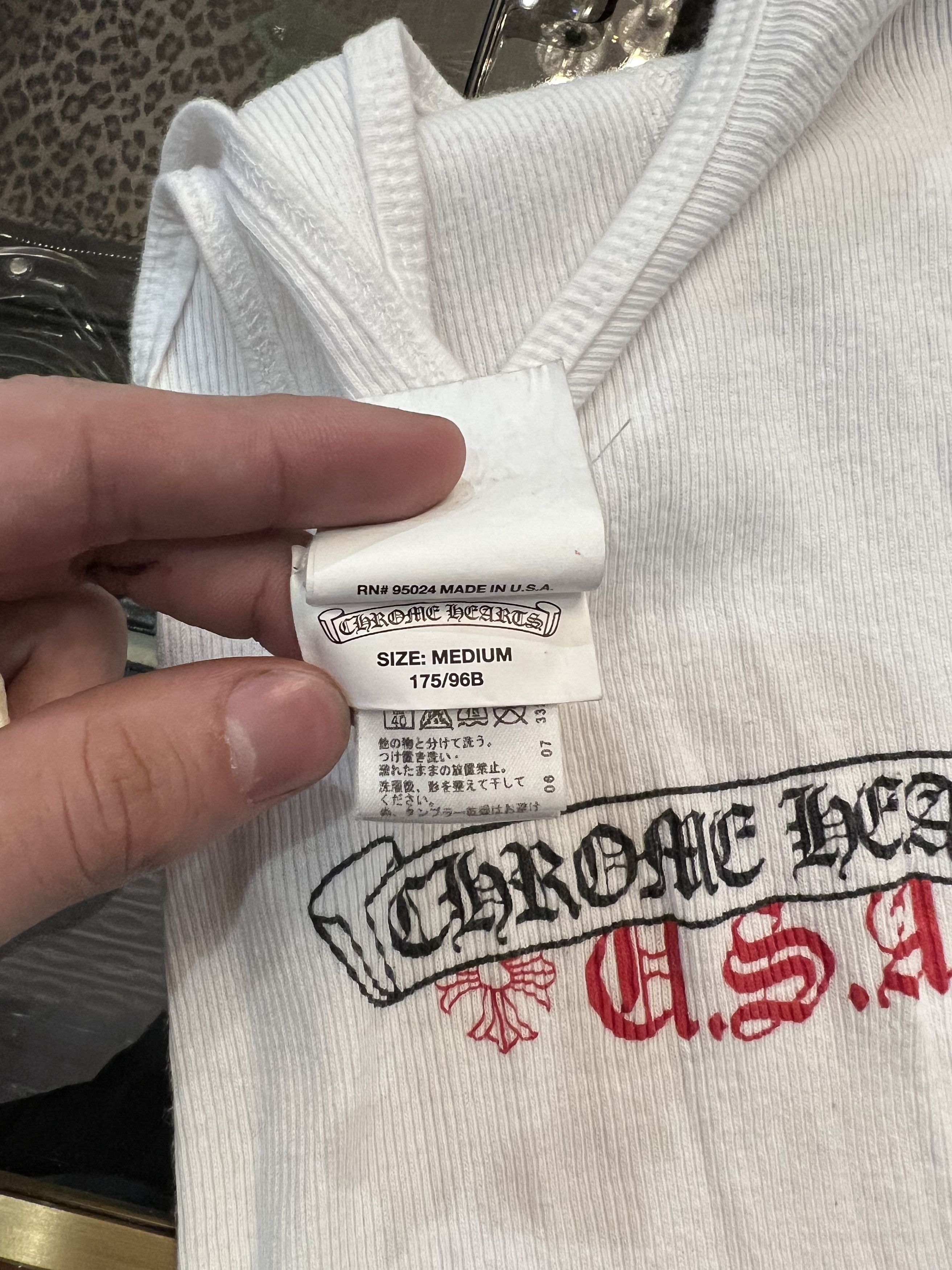 Chrome Hearts Chrome hearts USA summer tank top Size US M / EU 48-50 / 2 - 8 Thumbnail