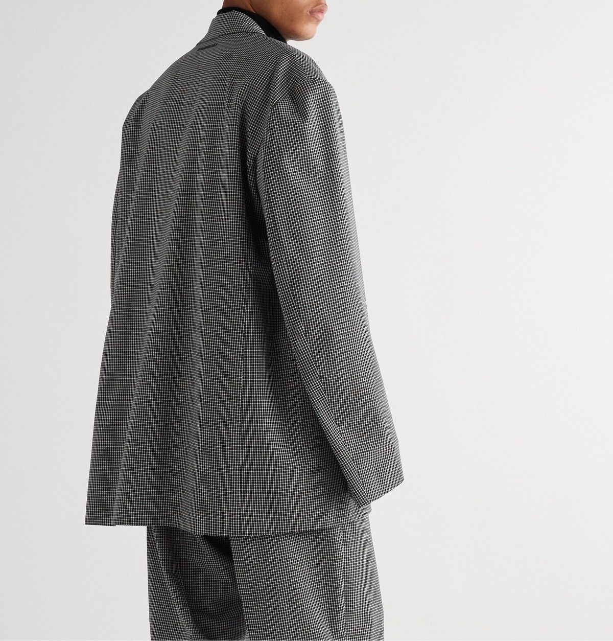 Balenciaga Plaid oversized blazer Size 48L - 2 Thumbnail