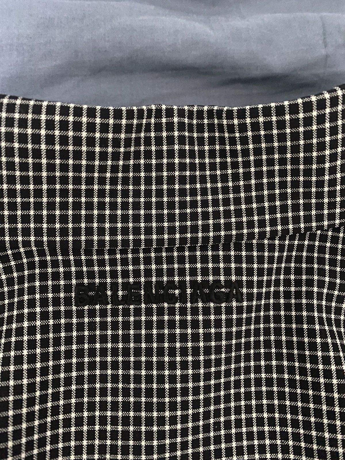 Balenciaga Plaid oversized blazer Size 48L - 7 Thumbnail