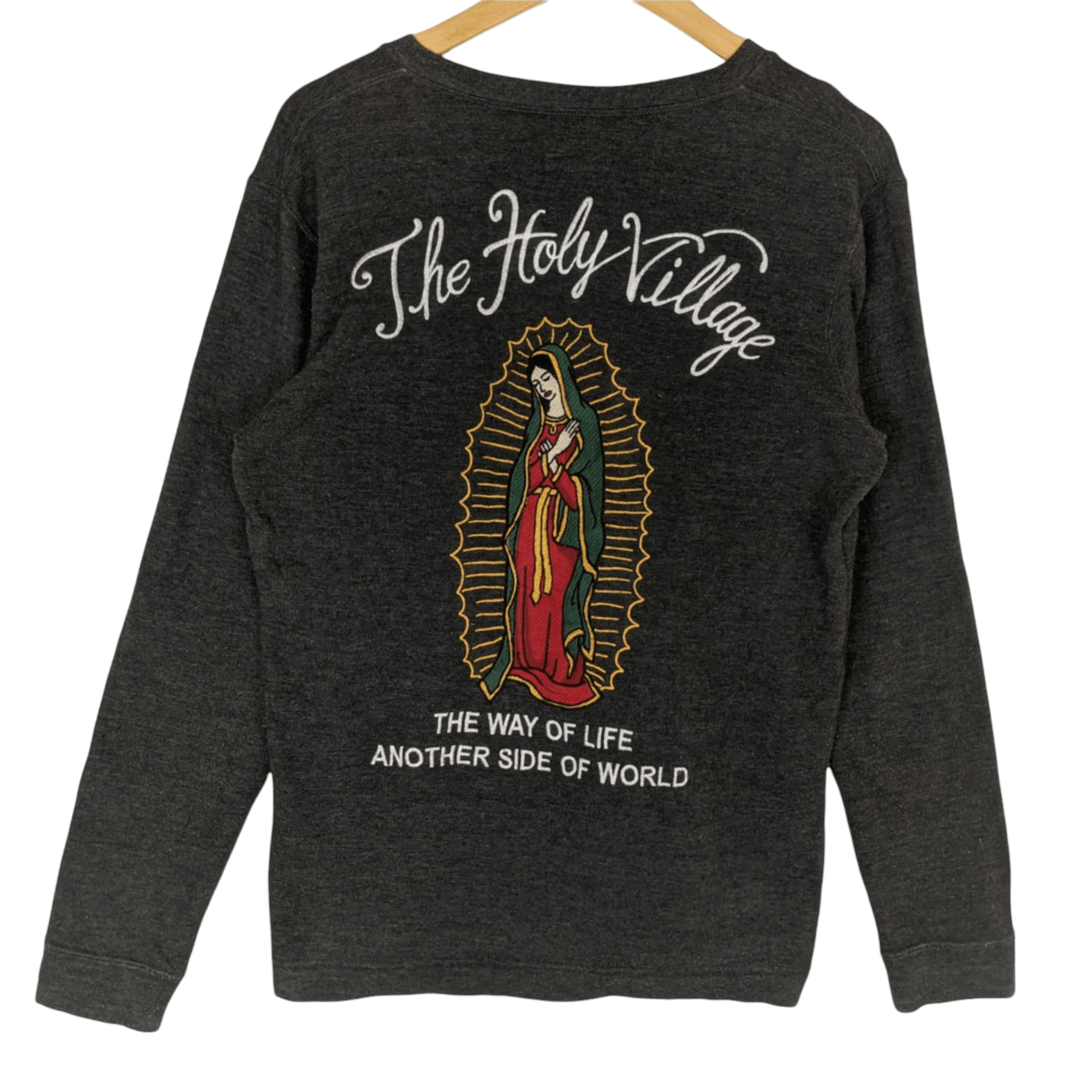 Japanese Brand STOOGE & CO The Holy Village Holy Mary Jumper Sweatshirt Size US M / EU 48-50 / 2 - 5 Thumbnail