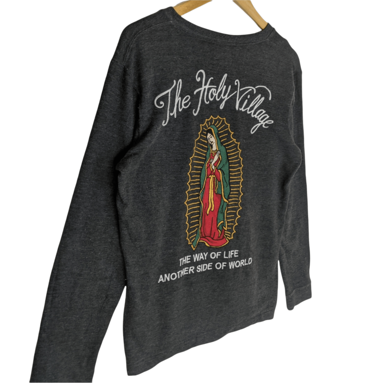 Japanese Brand STOOGE & CO The Holy Village Holy Mary Jumper Sweatshirt Size US M / EU 48-50 / 2 - 4 Thumbnail