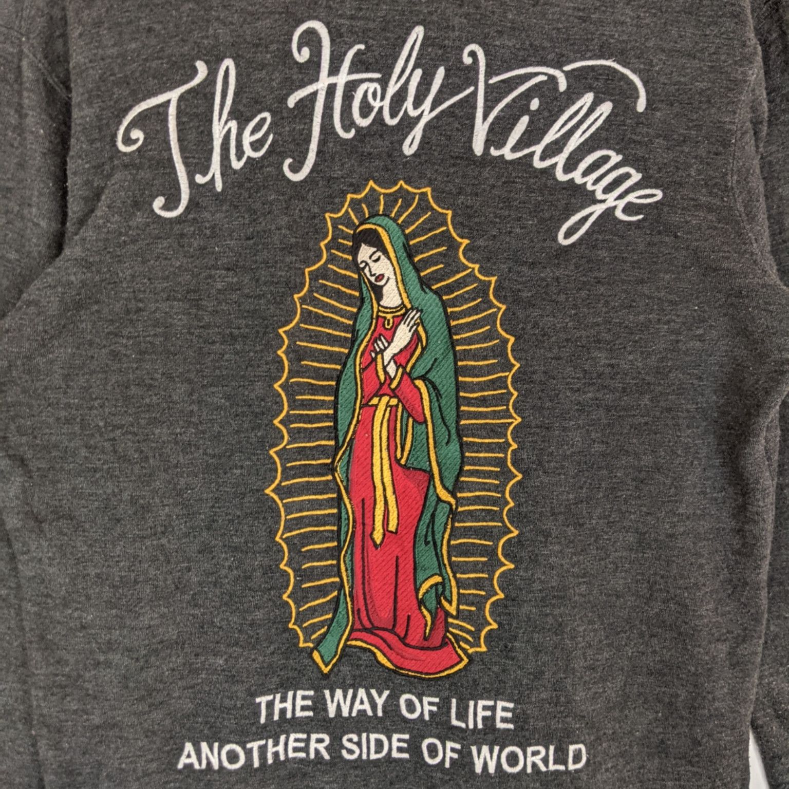 Japanese Brand STOOGE & CO The Holy Village Holy Mary Jumper Sweatshirt Size US M / EU 48-50 / 2 - 7 Thumbnail