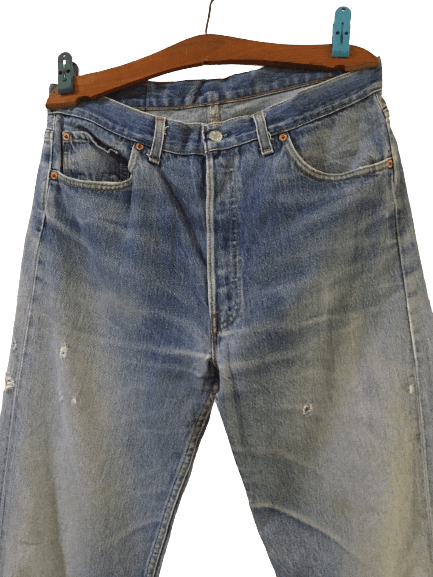 Levi's Vintage Levis 501xx Distressed Jeans Made in USA Size US 36 / EU 52 - 4 Thumbnail