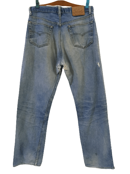 Levi's Vintage Levis 501xx Distressed Jeans Made in USA Size US 36 / EU 52 - 11 Thumbnail