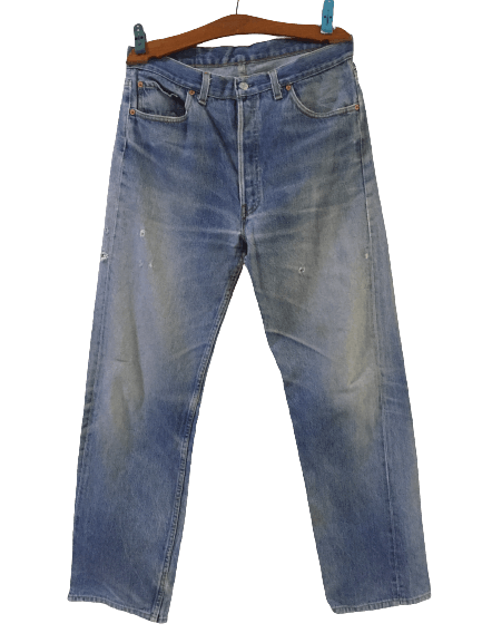 Levi's Vintage Levis 501xx Distressed Jeans Made in USA Size US 36 / EU 52 - 1 Thumbnail