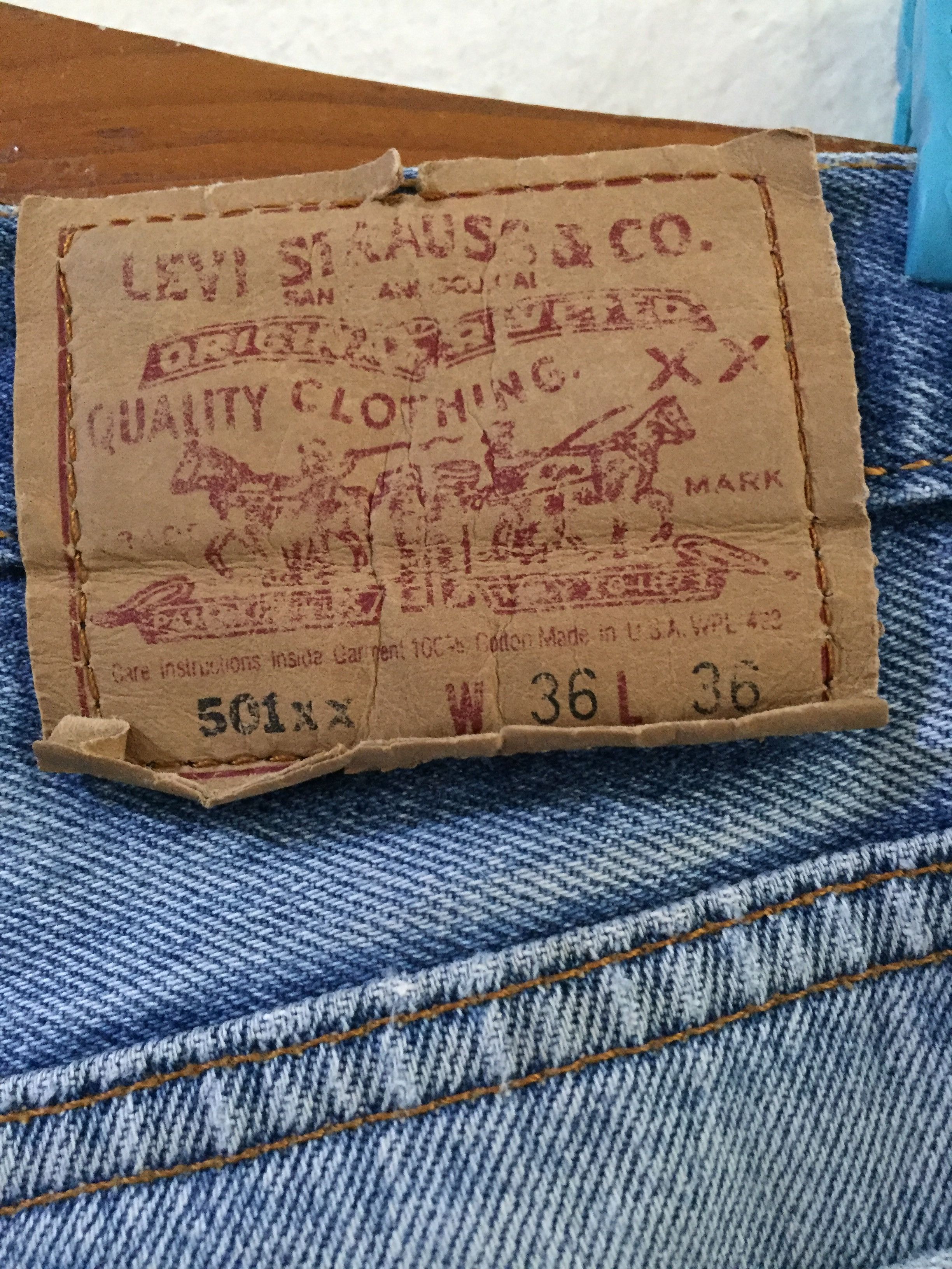 Levi's Vintage Levis 501xx Distressed Jeans Made in USA Size US 36 / EU 52 - 18 Thumbnail
