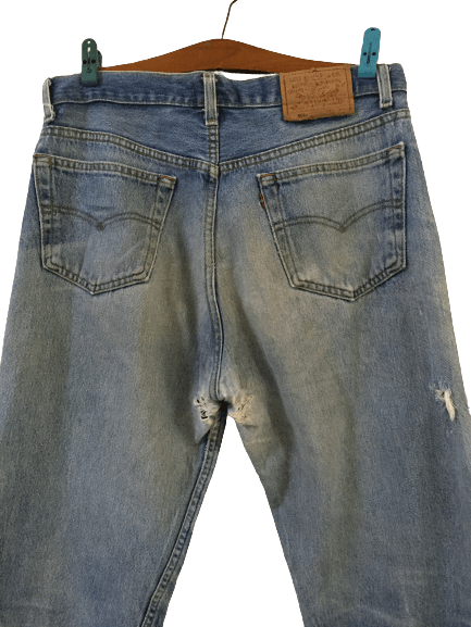 Levi's Vintage Levis 501xx Distressed Jeans Made in USA Size US 36 / EU 52 - 14 Thumbnail
