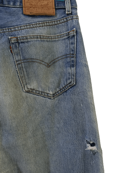 Levi's Vintage Levis 501xx Distressed Jeans Made in USA Size US 36 / EU 52 - 15 Thumbnail
