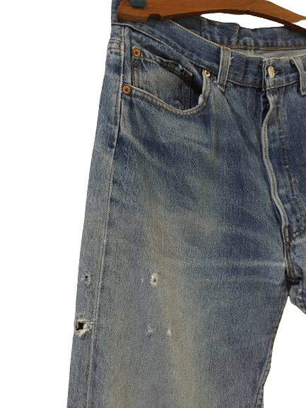 Levi's Vintage Levis 501xx Distressed Jeans Made in USA Size US 36 / EU 52 - 7 Thumbnail