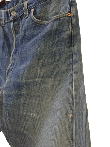 Levi's Vintage Levis 501xx Distressed Jeans Made in USA Size US 36 / EU 52 - 8 Thumbnail
