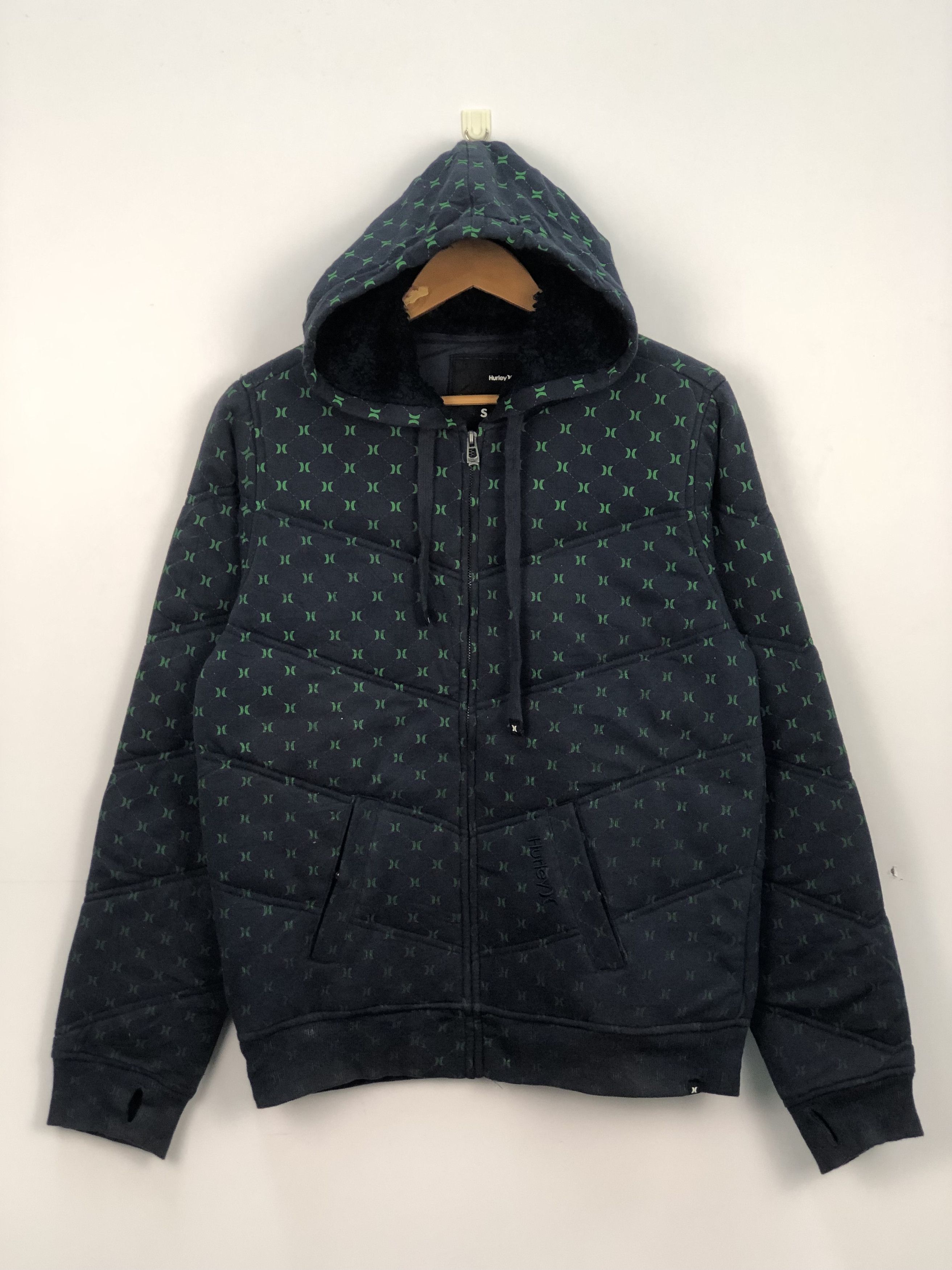 Hurley Vintage Hurley Puffer Zipper Jacket J0244 Size US S / EU 44-46 / 1 - 1 Thumbnail