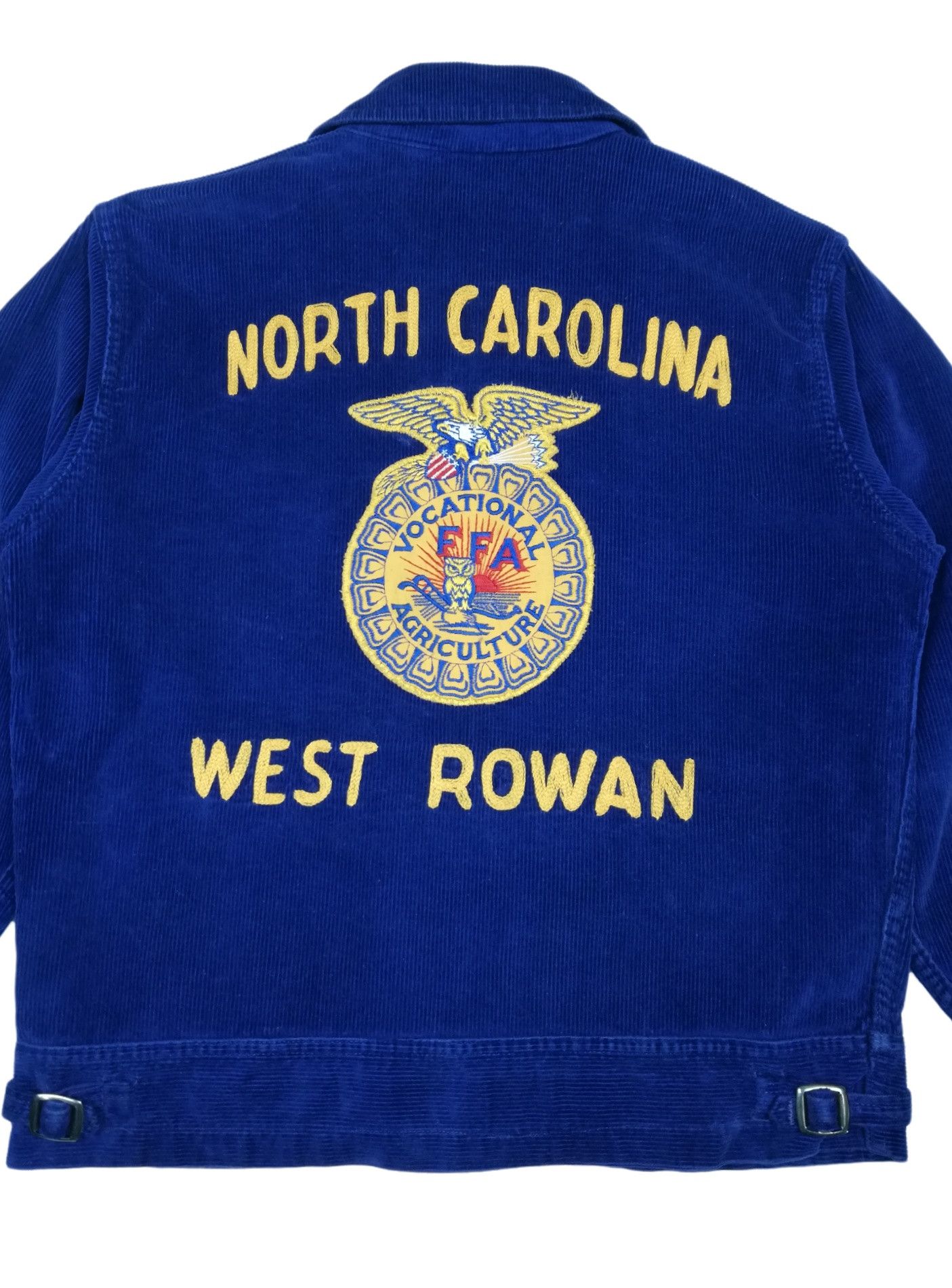 Vintage 🔥Vocational FFA Agriculture Corduroy Jacket Chain Stitched Size US M / EU 48-50 / 2 - 12 Thumbnail