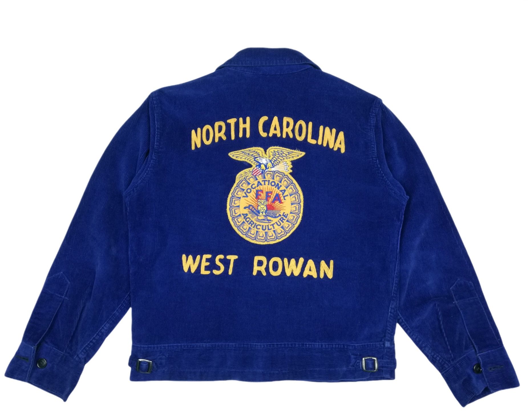 Vintage 🔥Vocational FFA Agriculture Corduroy Jacket Chain Stitched Size US M / EU 48-50 / 2 - 11 Thumbnail