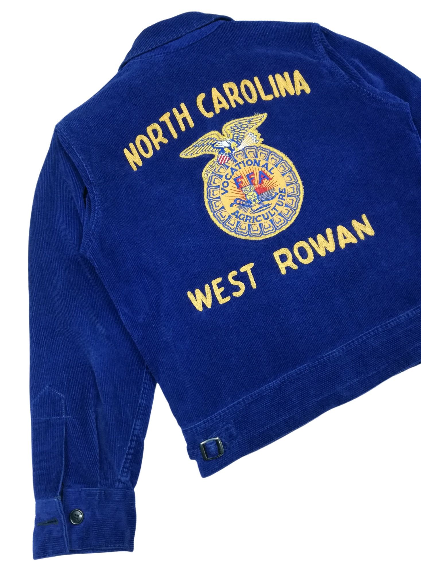 Vintage 🔥Vocational FFA Agriculture Corduroy Jacket Chain Stitched Size US M / EU 48-50 / 2 - 13 Thumbnail