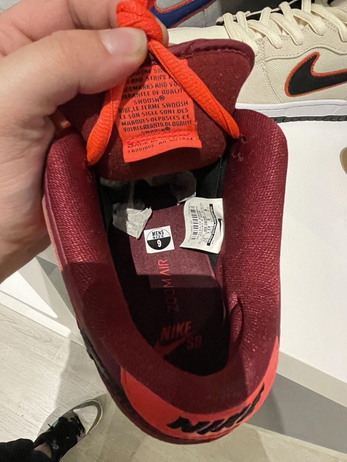 Hypebeast × Nike Nike SB Dunk Low Pro J Pack Laser Crimson 304292 606 Size 9 Size US 9 / EU 42 - 6 Thumbnail
