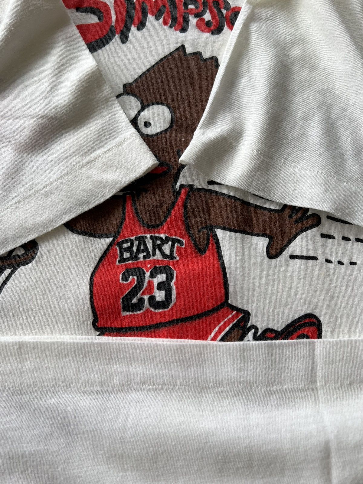Cartoon Network Vintage 90s The Simpsons Michael Jordan Chicago Bulls Tee Size US L / EU 52-54 / 3 - 8 Thumbnail