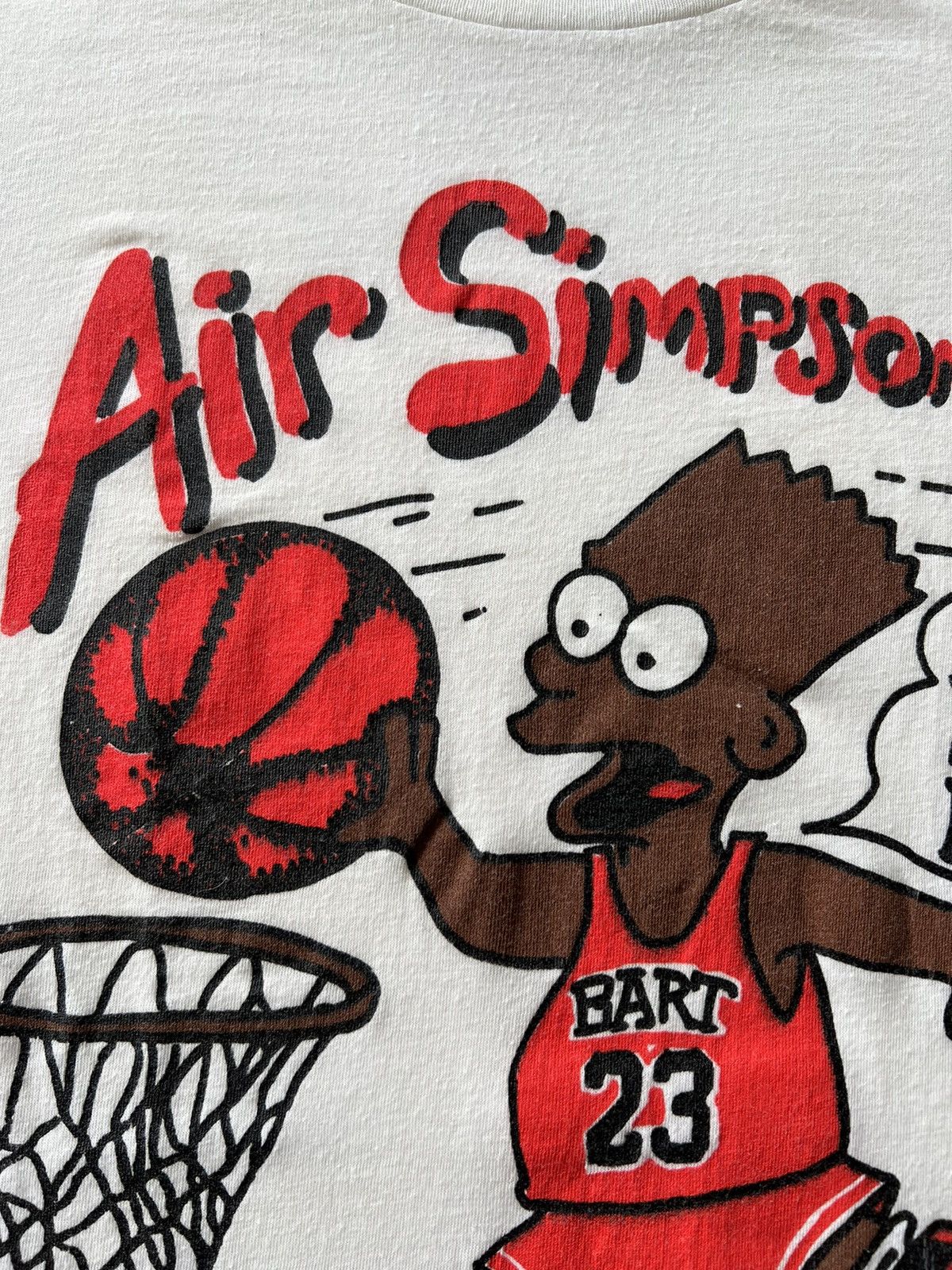 Cartoon Network Vintage 90s The Simpsons Michael Jordan Chicago Bulls Tee Size US L / EU 52-54 / 3 - 5 Thumbnail