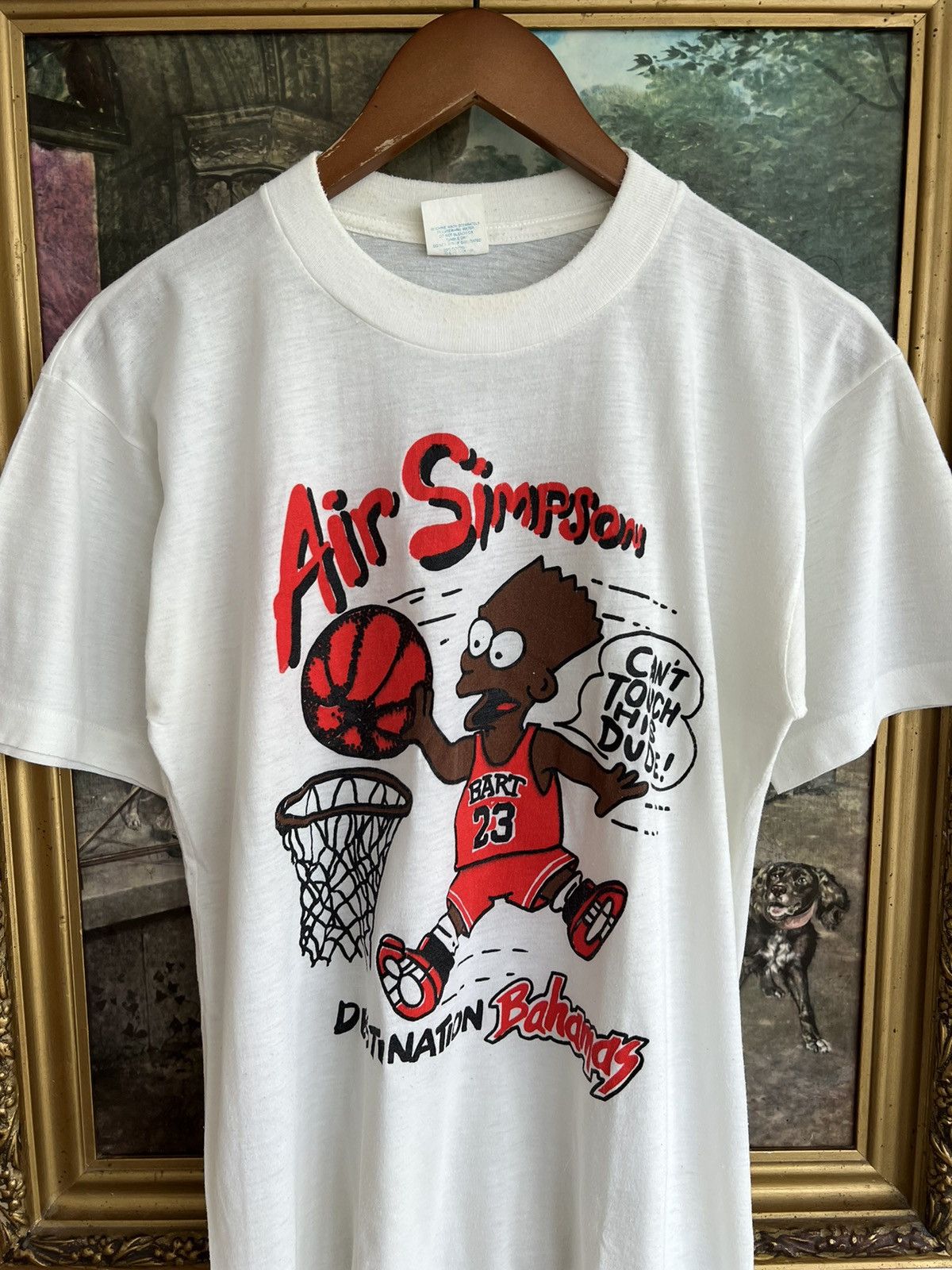 Cartoon Network Vintage 90s The Simpsons Michael Jordan Chicago Bulls Tee Size US L / EU 52-54 / 3 - 3 Thumbnail