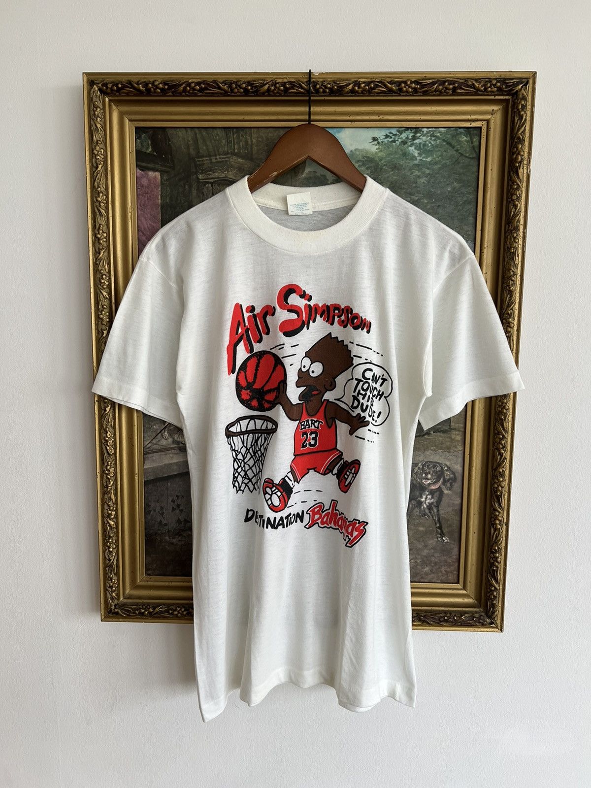 Cartoon Network Vintage 90s The Simpsons Michael Jordan Chicago Bulls Tee Size US L / EU 52-54 / 3 - 1 Thumbnail