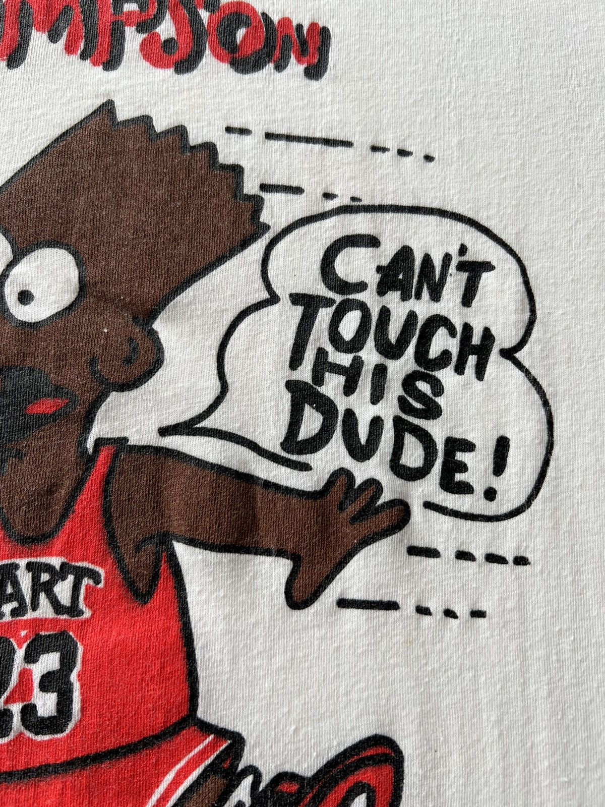 Cartoon Network Vintage 90s The Simpsons Michael Jordan Chicago Bulls Tee Size US L / EU 52-54 / 3 - 6 Thumbnail