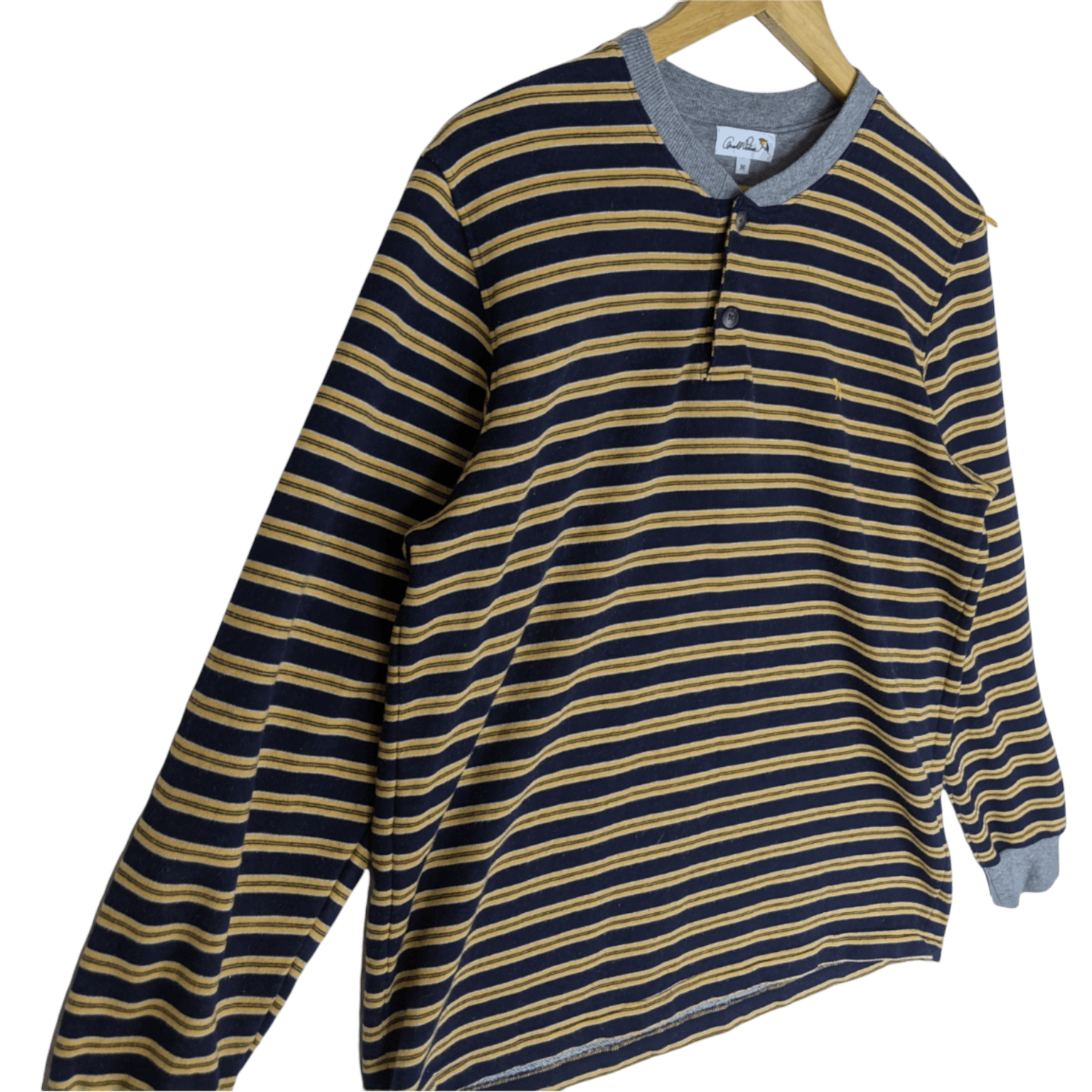 Japanese Brand ARNOLD PALMER Striped Jumper Sweatshirt Size US M / EU 48-50 / 2 - 3 Thumbnail