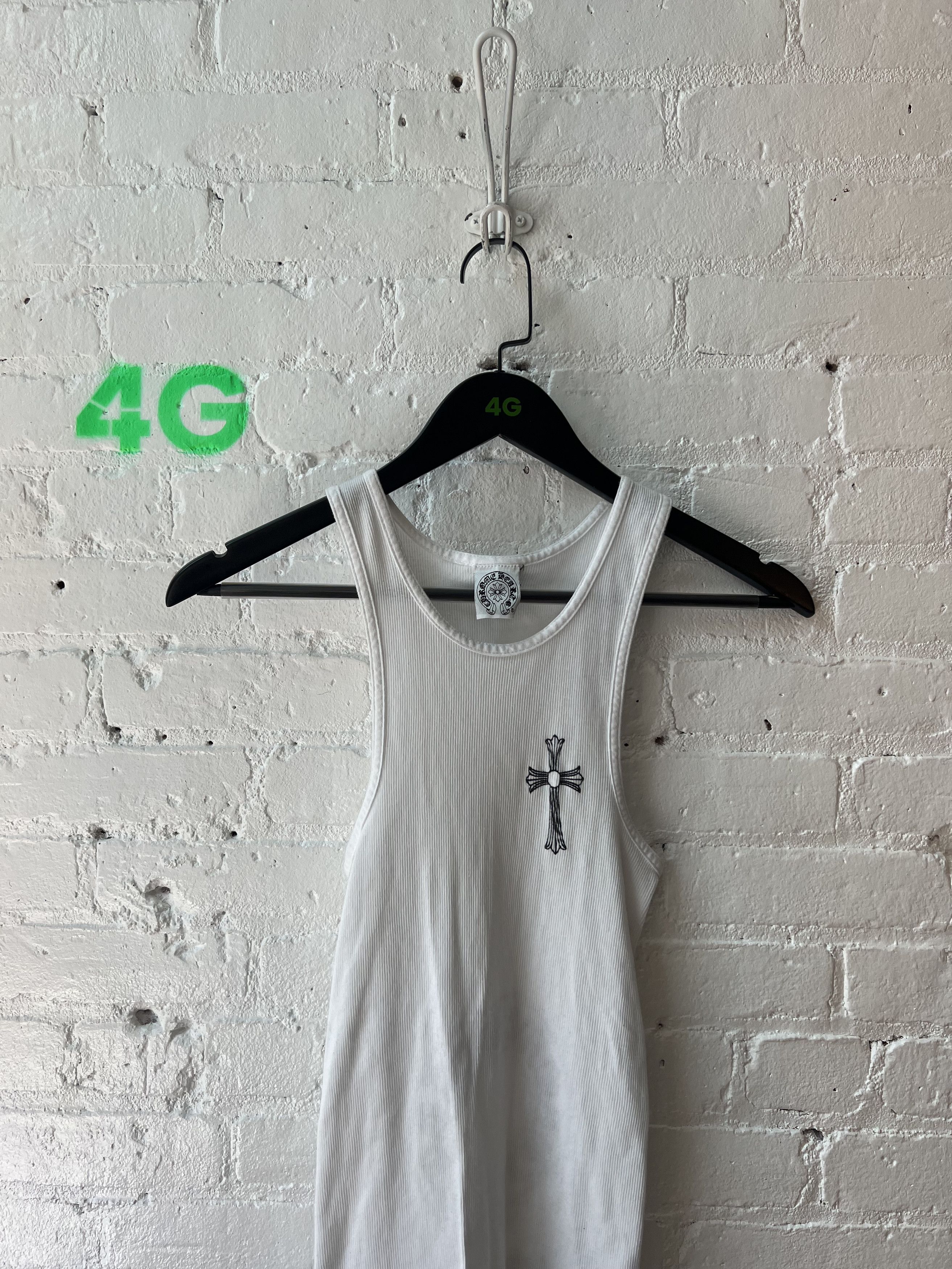 Chrome Hearts Chrome Hearts Vintage NY cross tank top Size US M / EU 48-50 / 2 - 2 Thumbnail