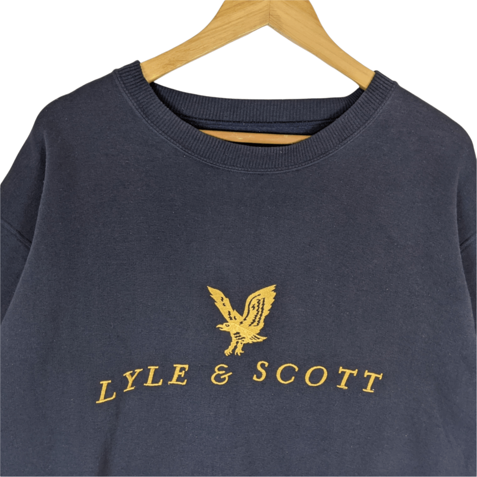 Lyle & Scott LYLE & SCOTT Big Logo Jumper Sweatshirt Size US XL / EU 56 / 4 - 4 Thumbnail