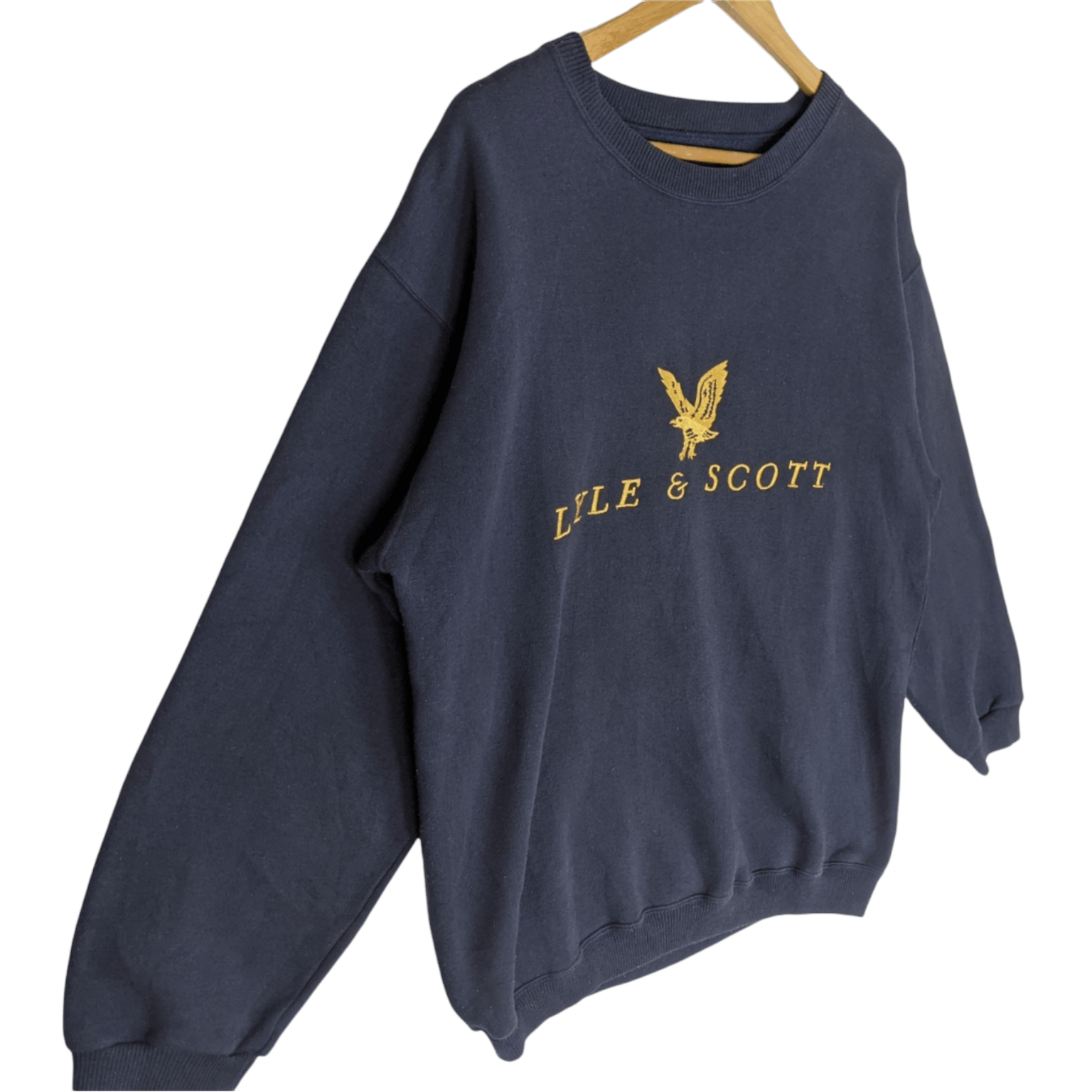Lyle & Scott LYLE & SCOTT Big Logo Jumper Sweatshirt Size US XL / EU 56 / 4 - 3 Thumbnail