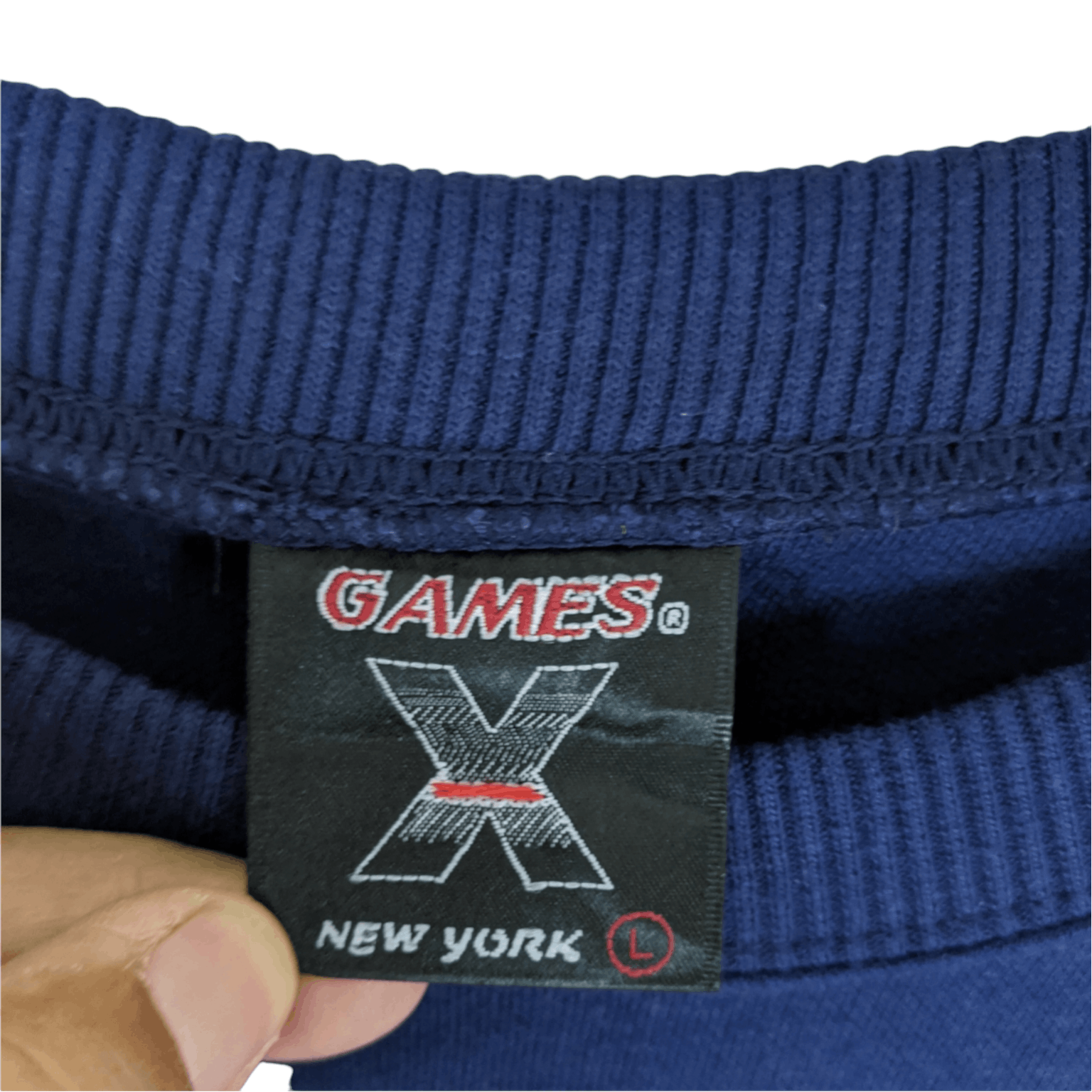 Japanese Brand X-GAMES New York Skateboard BMX Jumper Sweatshirt Size US L / EU 52-54 / 3 - 7 Thumbnail