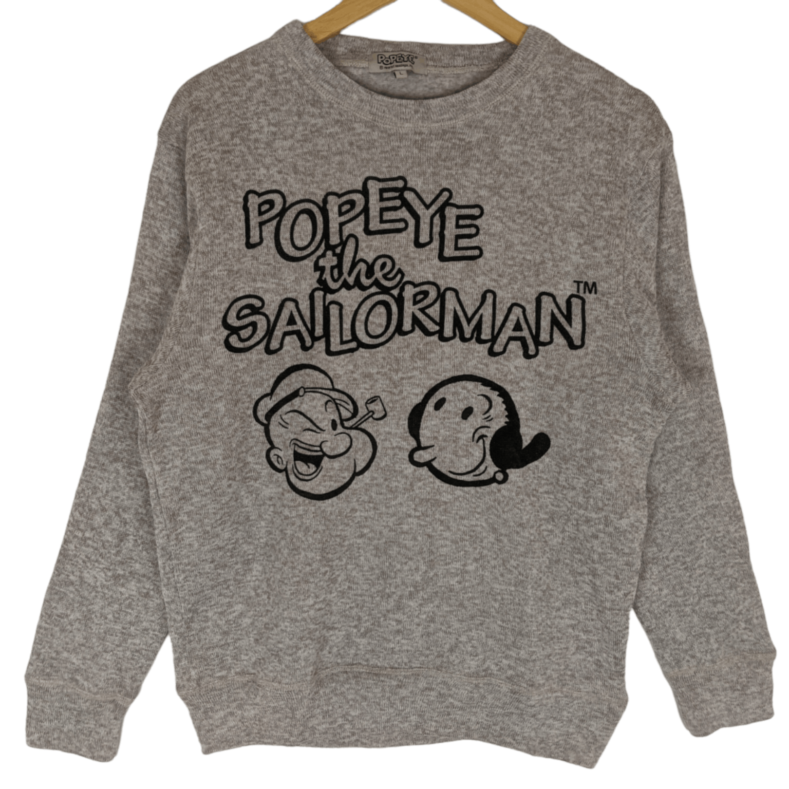 Cartoon Network Vintage POPEYE THE SAILORMOON Crewneck Jumper Sweatshirt Size US M / EU 48-50 / 2 - 2 Thumbnail
