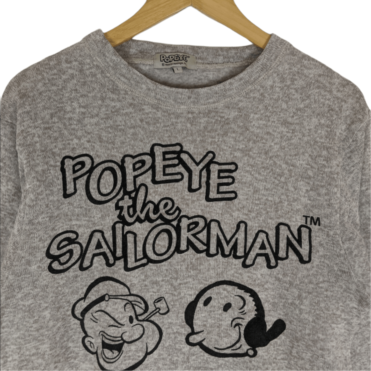 Cartoon Network Vintage POPEYE THE SAILORMOON Crewneck Jumper Sweatshirt Size US M / EU 48-50 / 2 - 4 Thumbnail