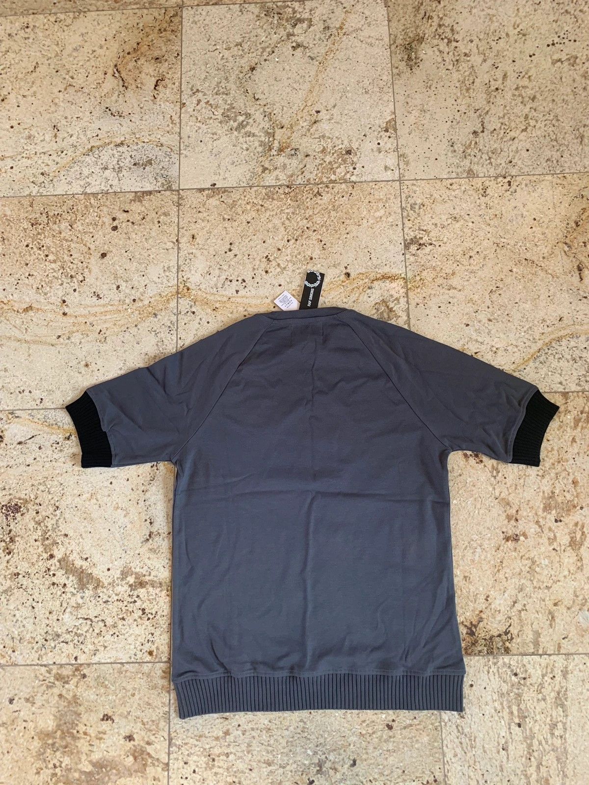 Fred Perry × Raf Simons Grey Raglan Tee, SS Size US M / EU 48-50 / 2 - 12 Thumbnail