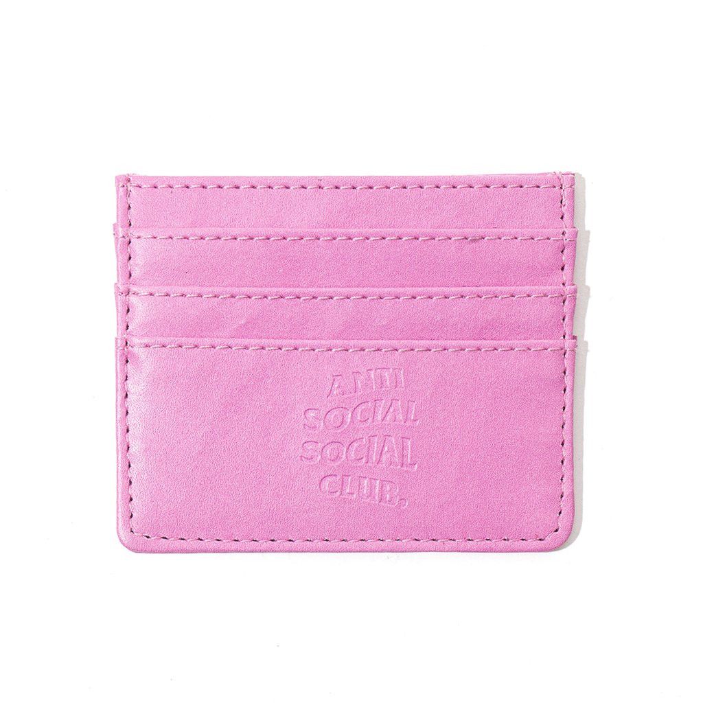 Anti Social Social Club DS ASSC Pink Rich Cardholder Wallet Supreme Bape Kith CPFM Size ONE SIZE - 6 Thumbnail
