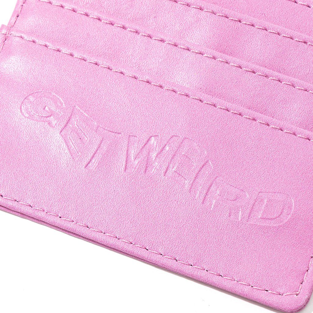Anti Social Social Club DS ASSC Pink Rich Cardholder Wallet Supreme Bape Kith CPFM Size ONE SIZE - 5 Thumbnail