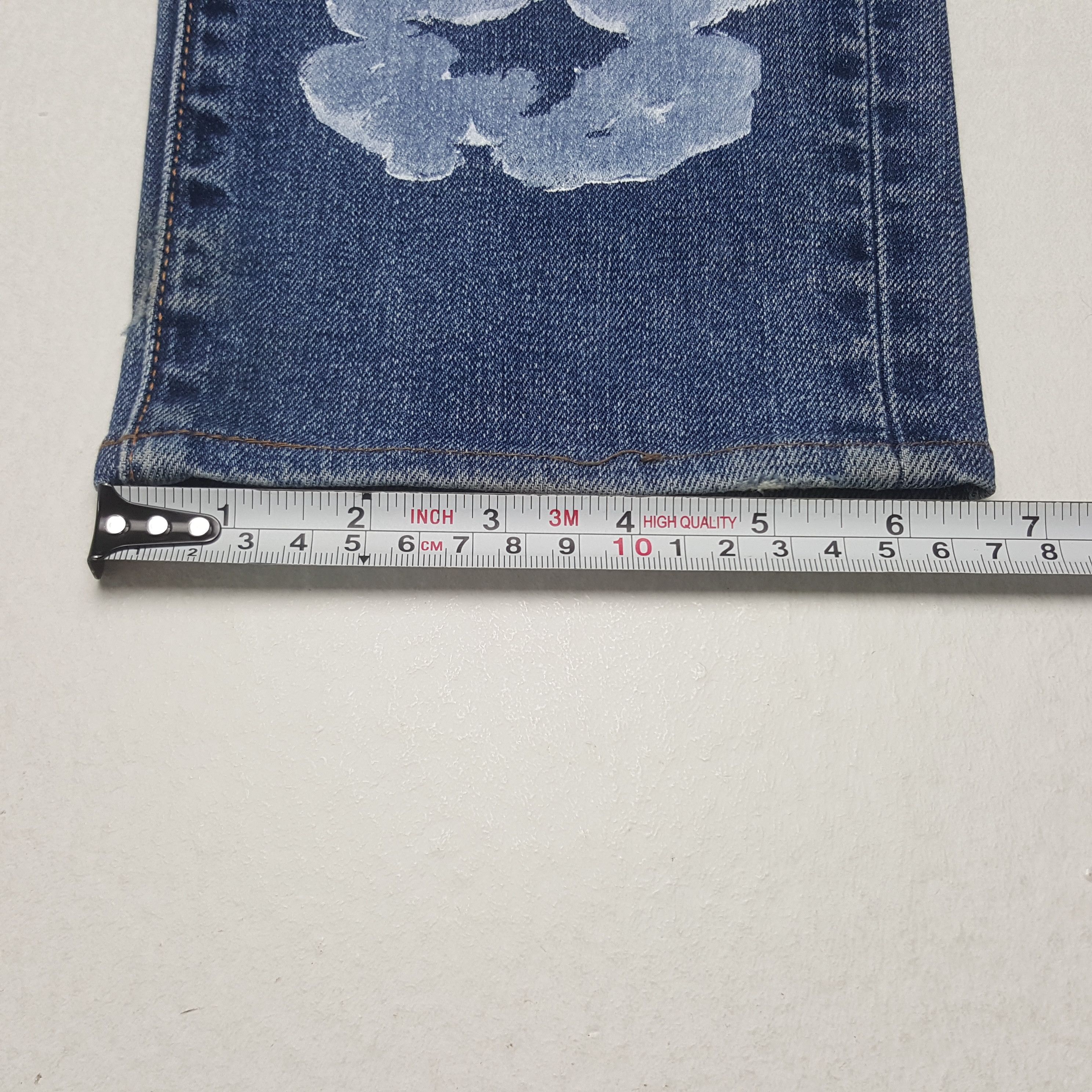 Levi's × Vintage Vintage Levi's 511 Custom Denim Tears Art Denim Size US 28 / EU 44 - 9 Thumbnail