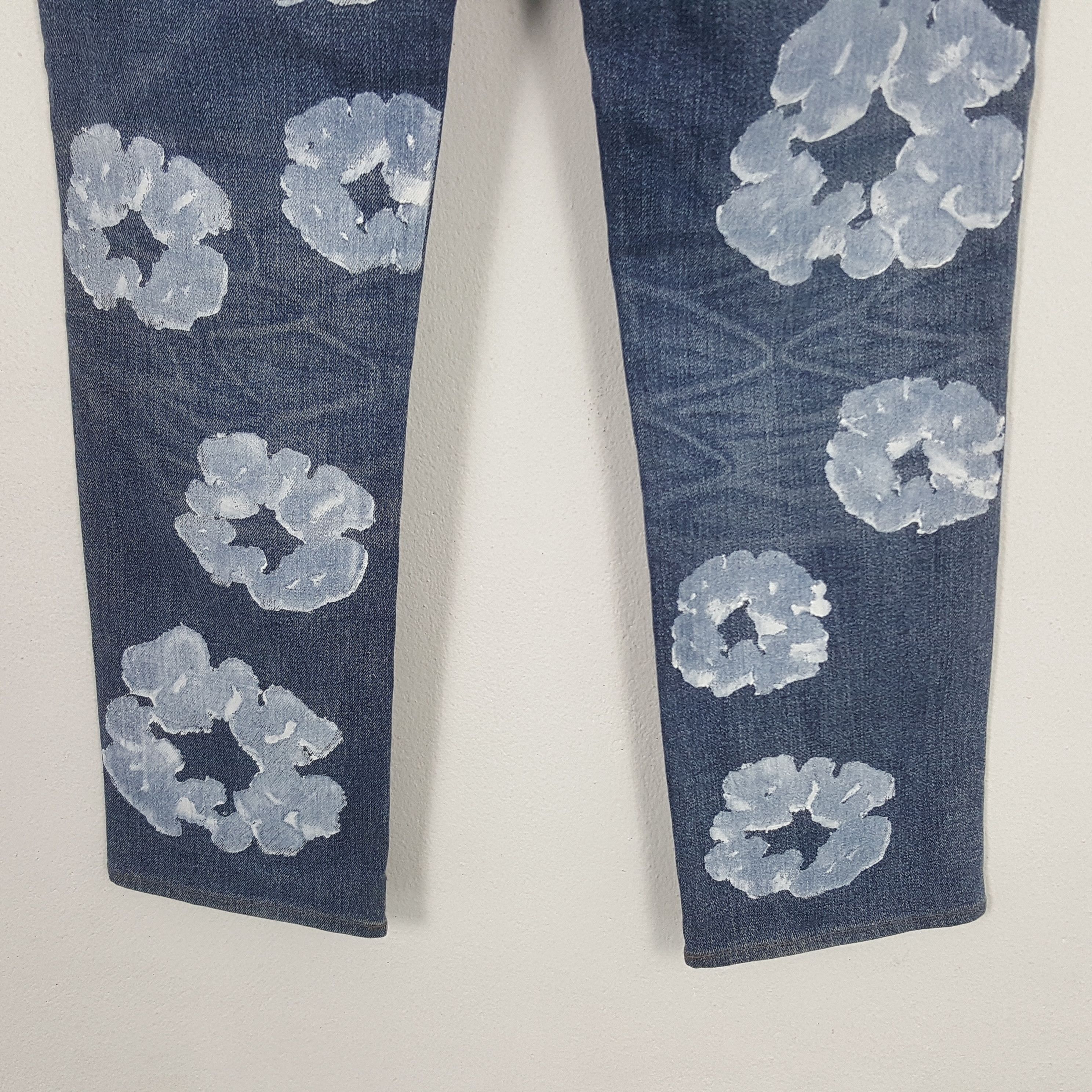 Levi's × Vintage Vintage Levi's 511 Custom Denim Tears Art Denim Size US 28 / EU 44 - 6 Thumbnail