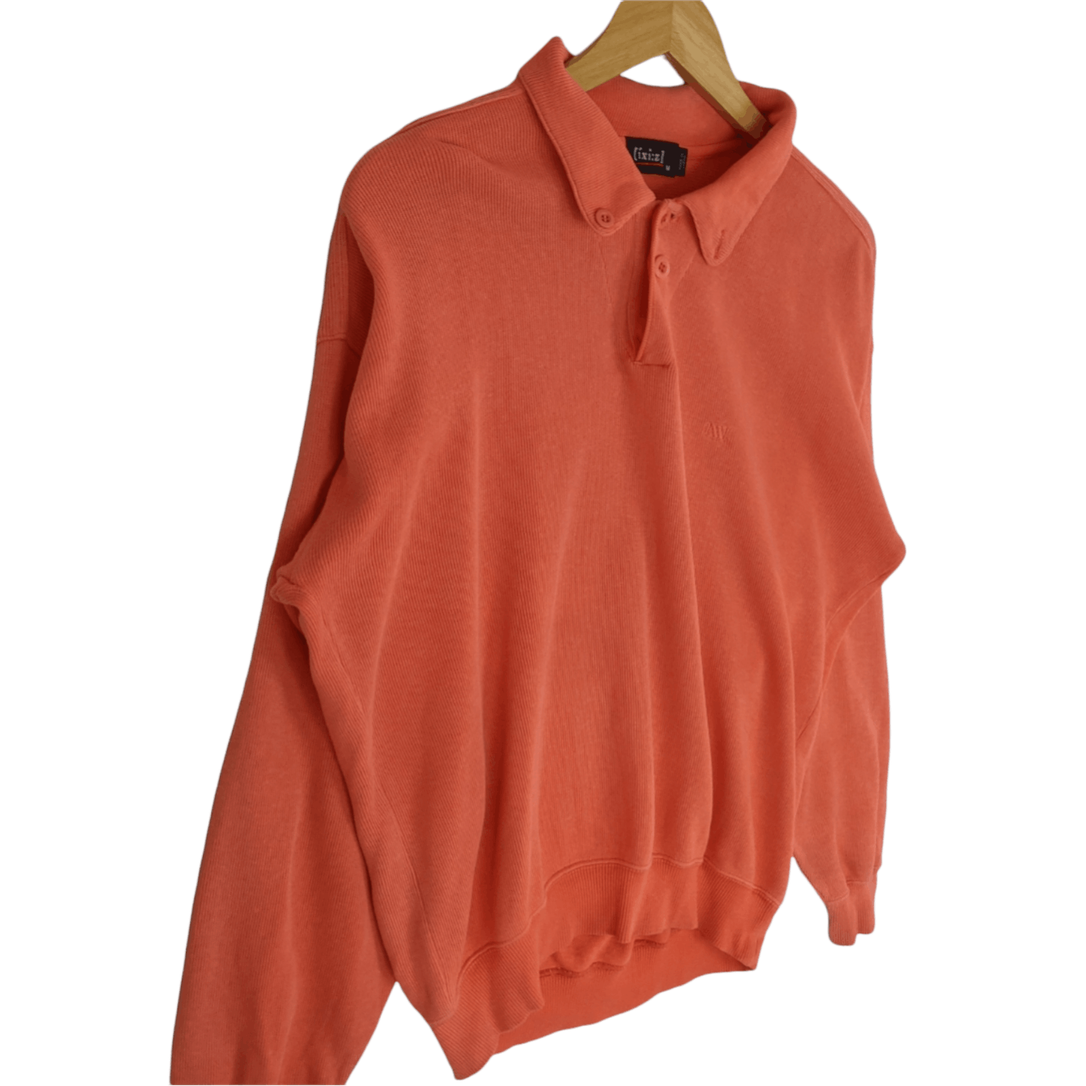 Japanese Brand × Vintage Japan Vintage IZI:X Retro Polo Jumper Sweatshirt Size US M / EU 48-50 / 2 - 3 Thumbnail