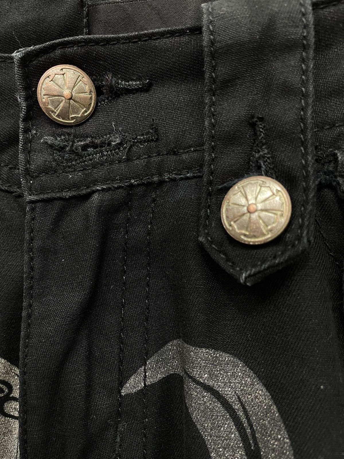 Riot Division Japanese Brand RIOT Punk Bondage Cargo Pants Size 27" / US 4 / IT 40 - 8 Thumbnail
