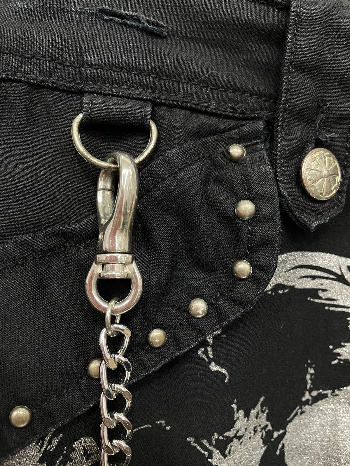 Riot Division Japanese Brand RIOT Punk Bondage Cargo Pants Size 27" / US 4 / IT 40 - 11 Thumbnail