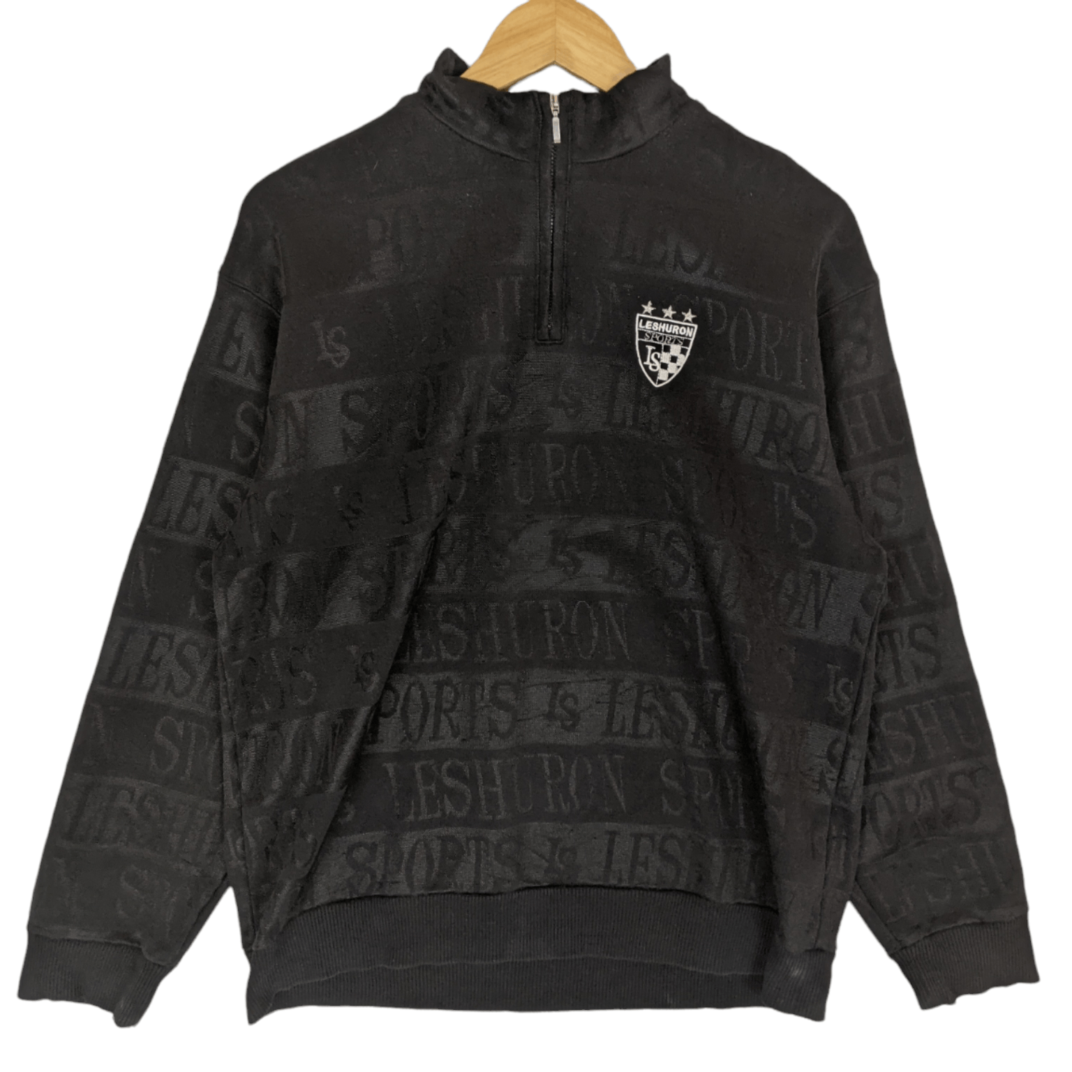 Japanese Brand Vintage 90's LESHURON SPORTS Sportswear Jumper Sweatshirt Size US M / EU 48-50 / 2 - 2 Thumbnail