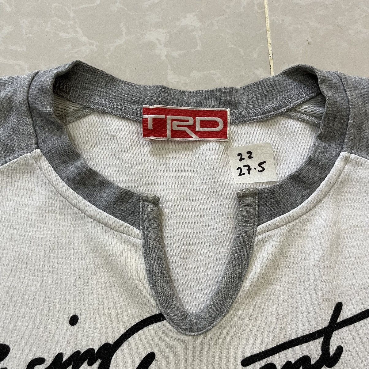 Vintage Vintage 90s Toyota TRD Signature Logo Racing Shirt Size US L / EU 52-54 / 3 - 5 Thumbnail
