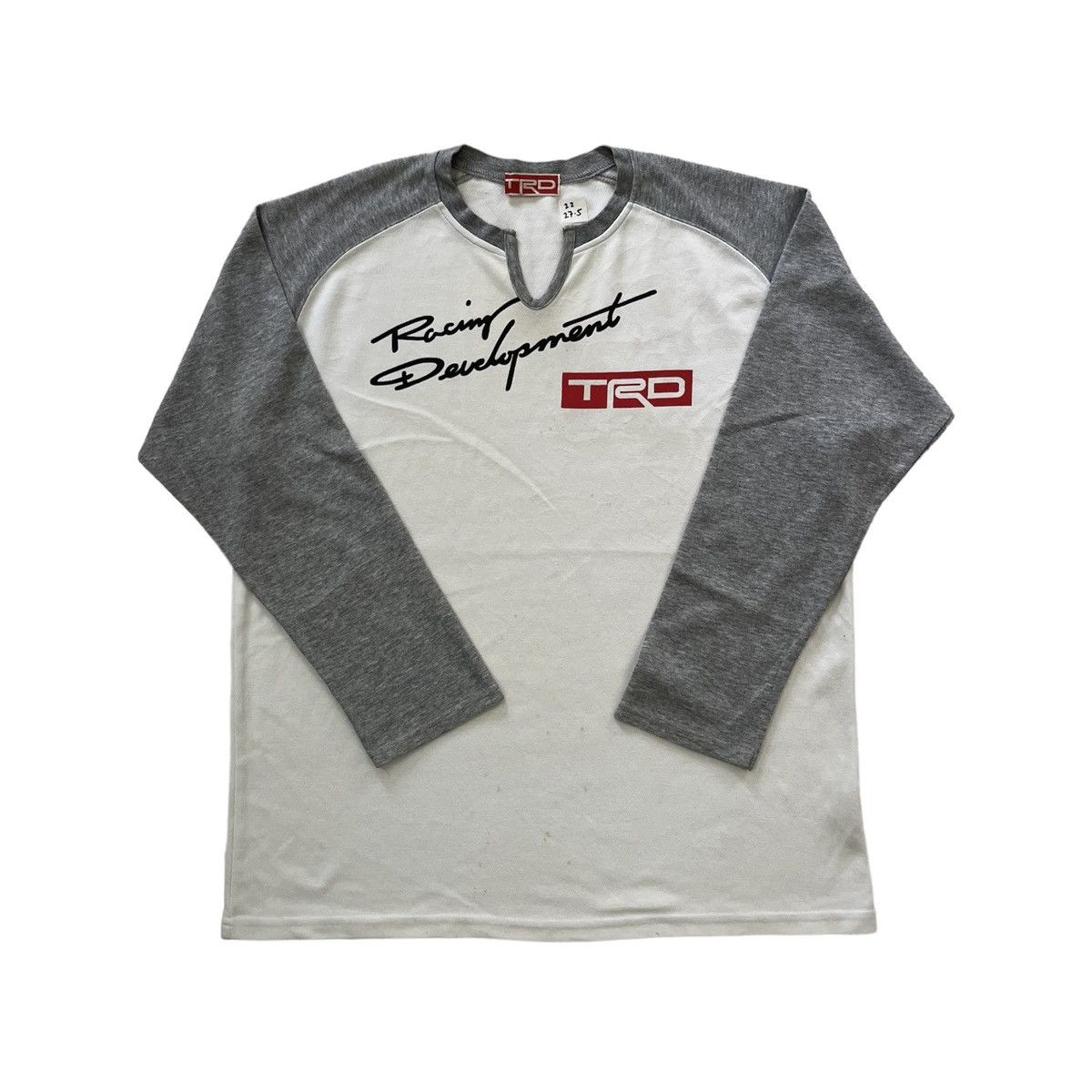 Vintage Vintage 90s Toyota TRD Signature Logo Racing Shirt Size US L / EU 52-54 / 3 - 1 Thumbnail